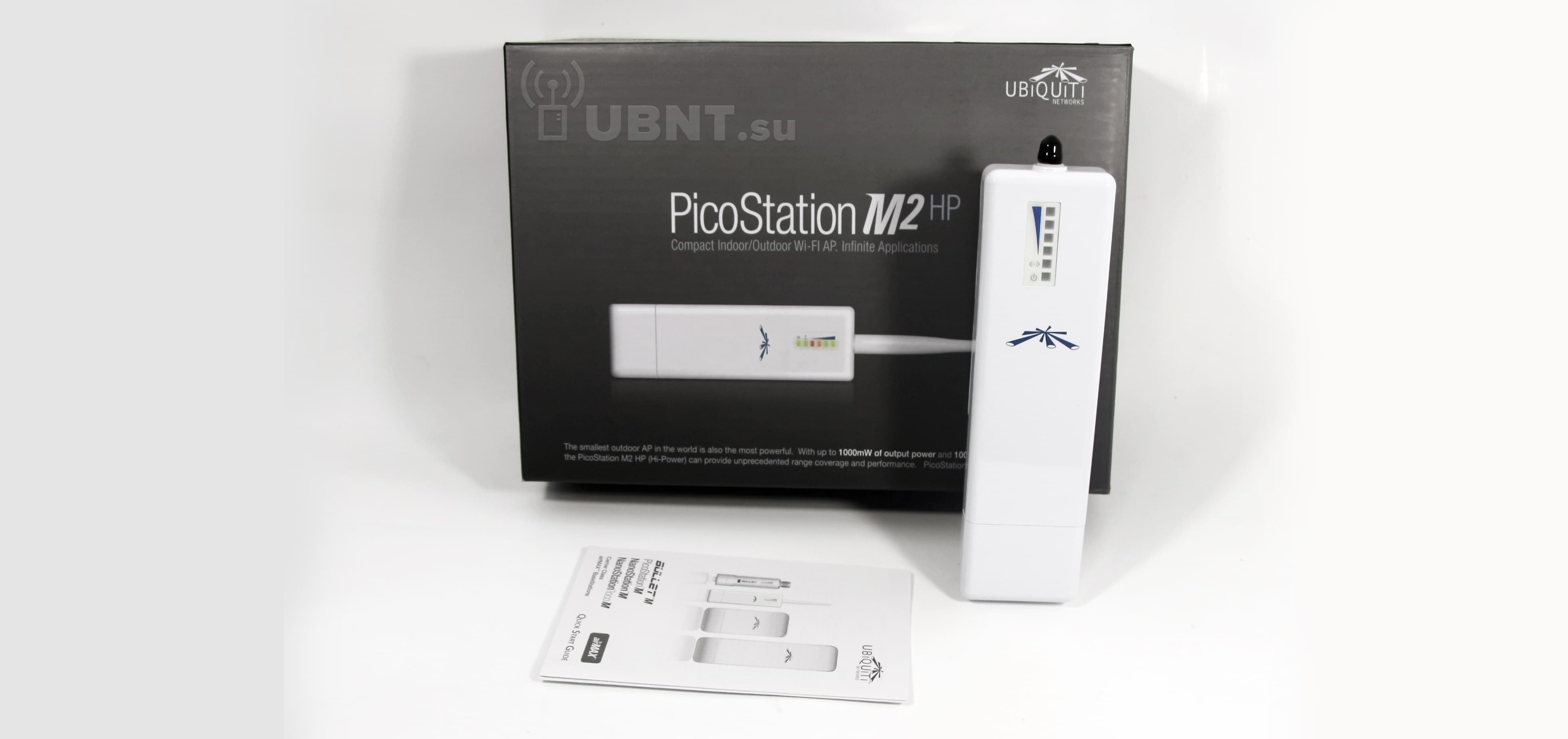 Всепогодная точка доступа WiFi 5ГГц MIMO Ubiquiti Rocket M5 ракурсы